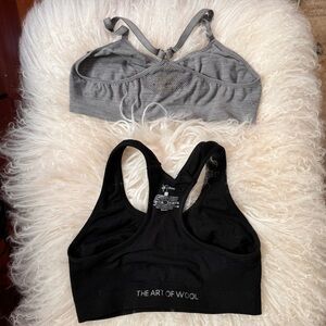 2 IBEX Wool Blend Bras!